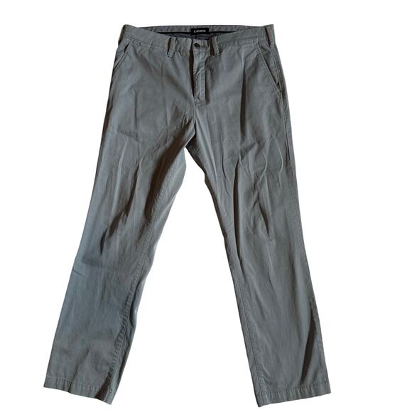 Express Men's Slim Fit Stretch  Blue 32 X 30 Pants - Picture 1 of 6